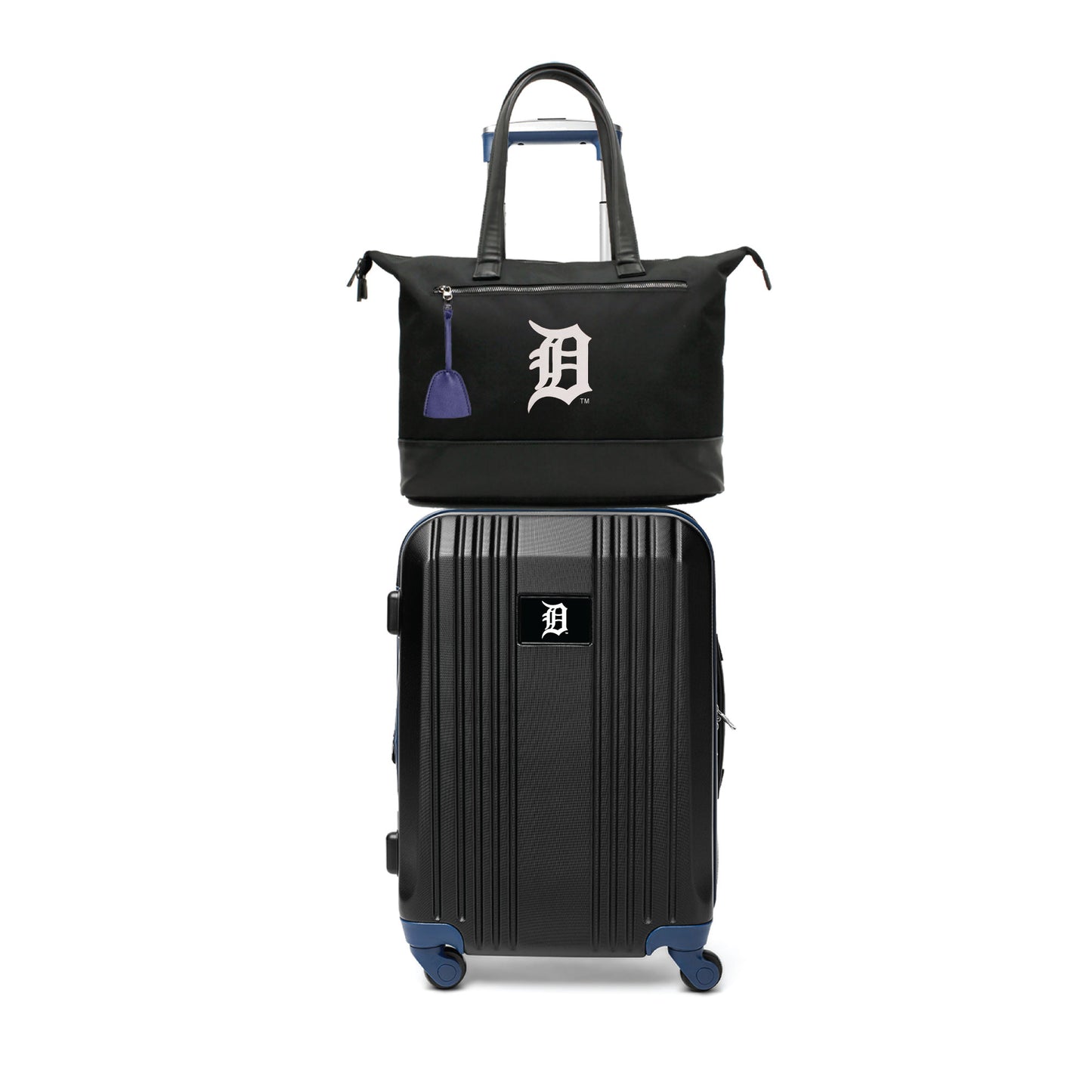 Detroit Tigers Premium Laptop Tote Bag and Luggage Set