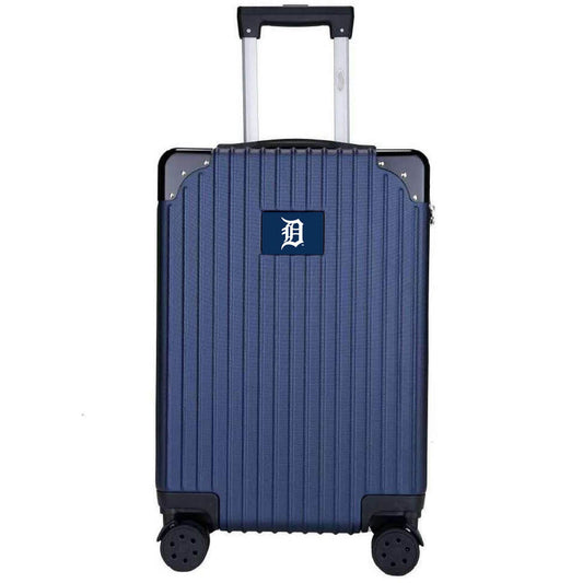 Detroit Tigers Premium 2-Toned 21" Carry-On Hardcase in NAVY