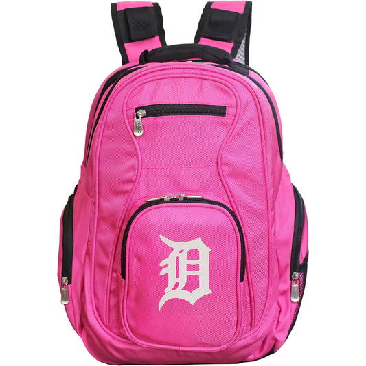 Detroit Tigers Laptop Backpack Pink