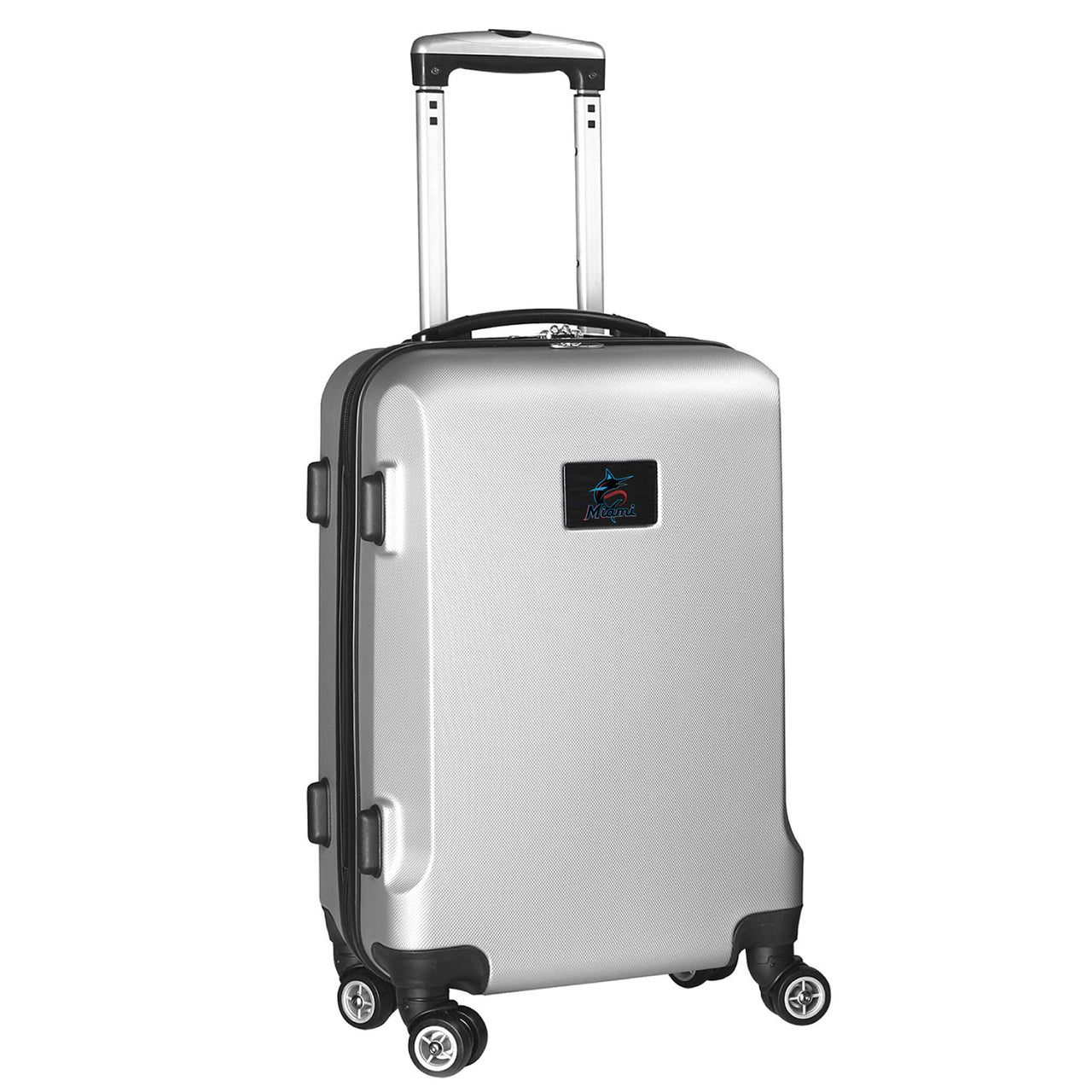 Miami Marlins 20" Silver Domestic Carry-on Spinner