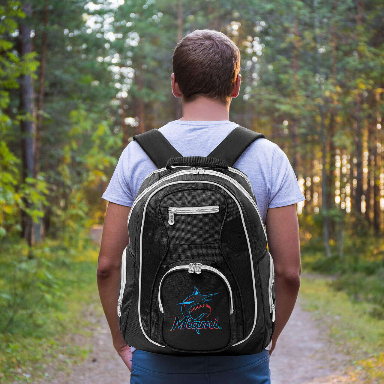 Marlins Backpack | Miami Marlins Laptop Backpack