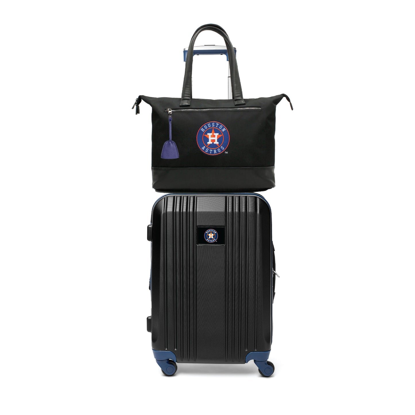 Houston Astros Premium Laptop Tote Bag and Luggage Set