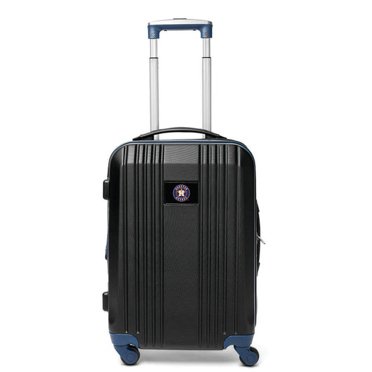 Astros Carry On Spinner Luggage | Houston Astros Hardcase Two-Tone Luggage Carry-on Spinner in Navy