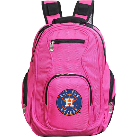Houston Astros Laptop Backpack Pink