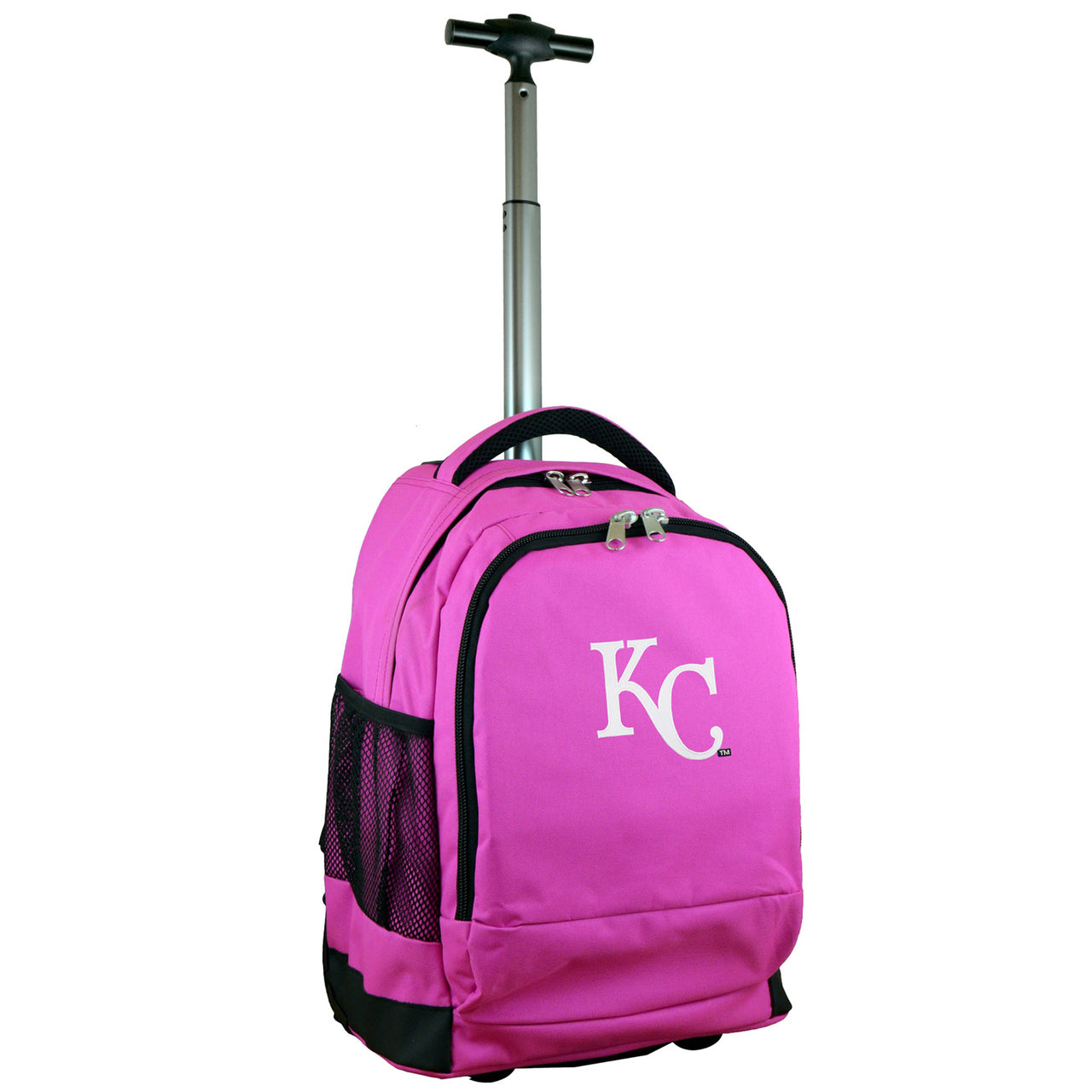 Kansas City Royals Premium Wheeled Backpack in Pink