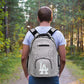 Los Angeles Dodgers Laptop Backpack Gray