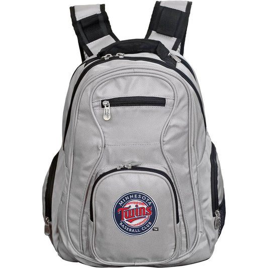 Minnesota Twins Laptop Backpack in Gray