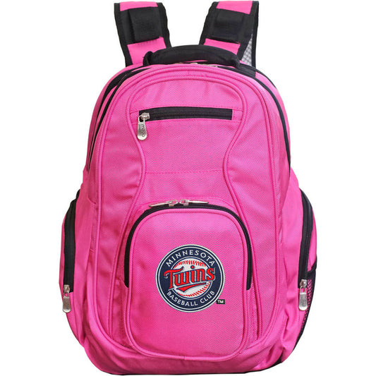 Minnesota Twins Laptop Backpack Pink