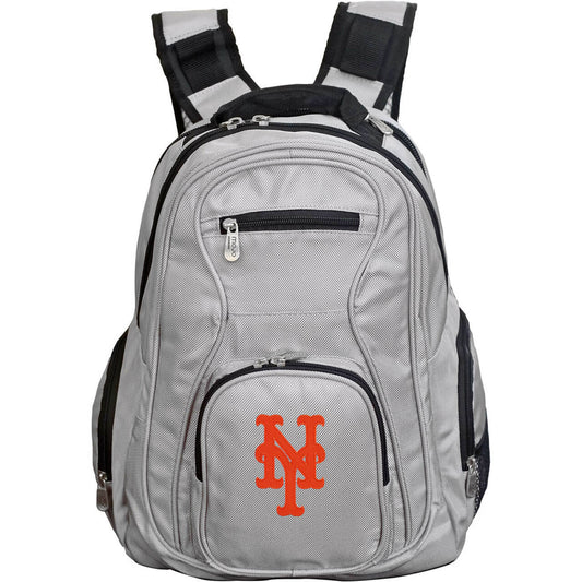 New York Mets Laptop Backpack in Gray