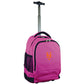 New York Mets Premium Wheeled Backpack in Pink