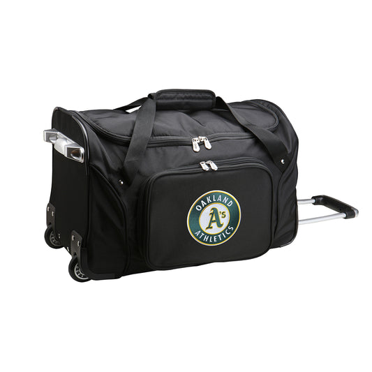 MLB Oakland A's Luggage | MLB Oakland A's Wheeled Carry On Luggage