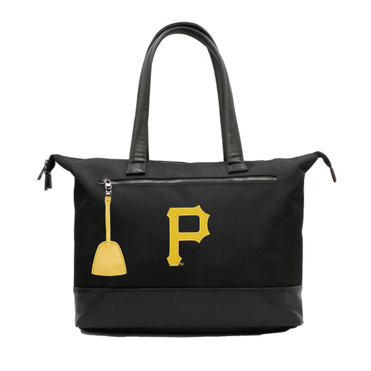 Denco MLB Pittsburgh Pirates 21 in. Hardcase 2-Tone Luggage Carry