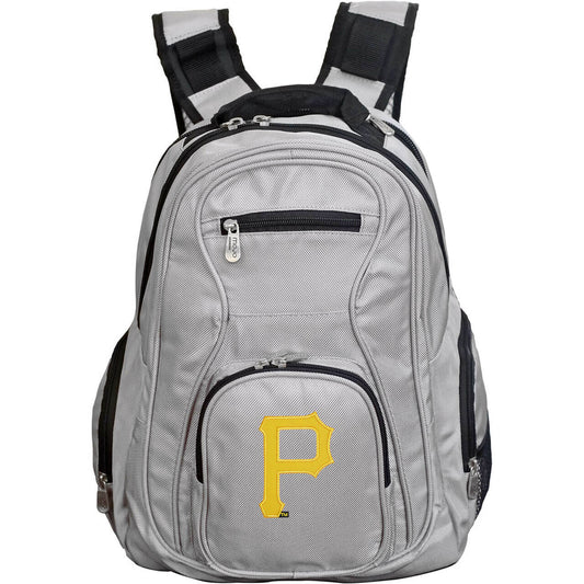 Pittsburgh Pirates Laptop Backpack in Gray