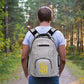 San Diego Padres Laptop Backpack Gray