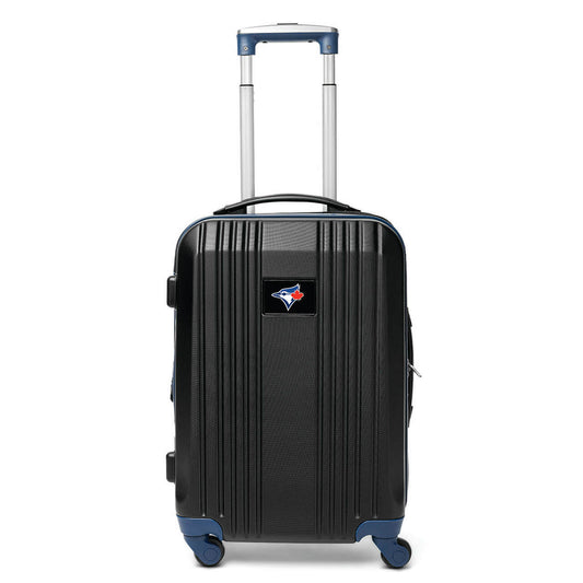 Blue Jays Carry On Spinner Luggage | Toronto Blue Jays Hardcase Two-Tone Luggage Carry-on Spinner in Navy