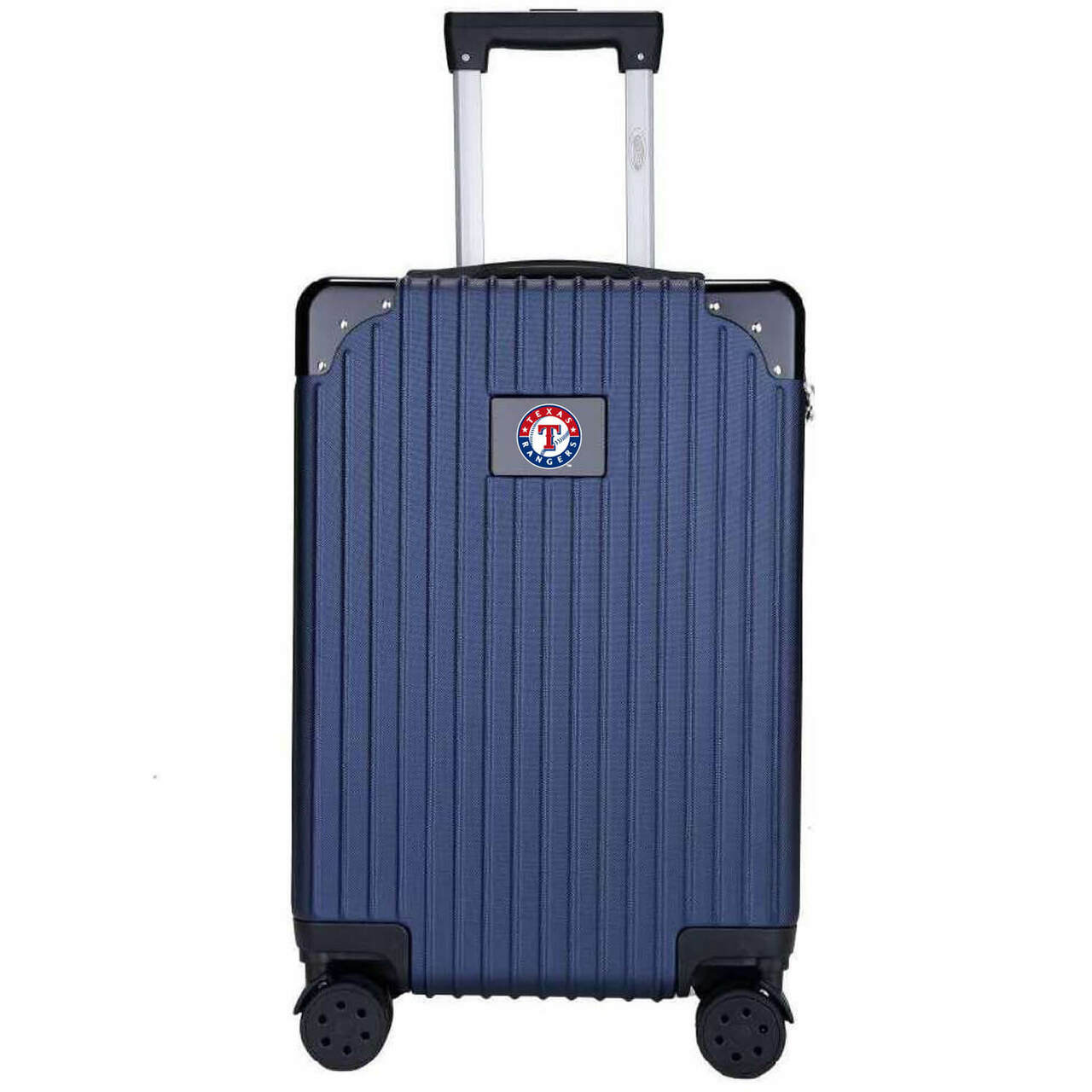 Texas Rangers Premium 2-Toned 21" Carry-On Hardcase Luggage Navy