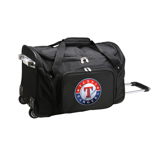 MLB Texas Rangers Luggage | MLB Texas Rangers Wheeled Carry On Luggage