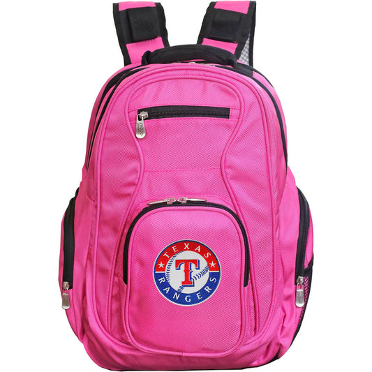 Texas Rangers Laptop Backpack Pink