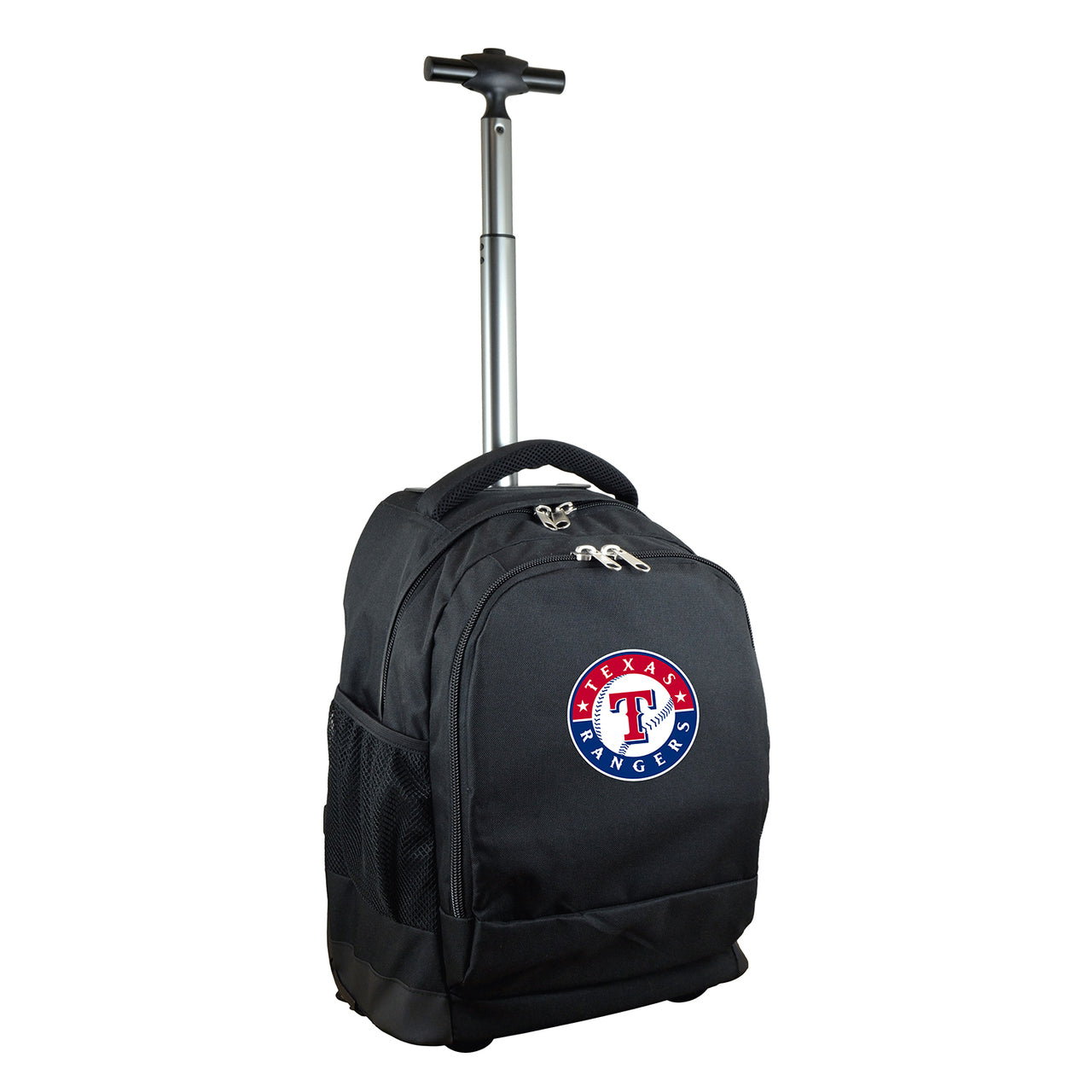 Texas Rangers Premium Wheeled Backpack in Black