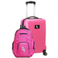 Chicago White Sox Deluxe 2-Piece Backpack and Carry on Set in Pink