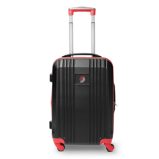 Trail Blazers Carry On Spinner Luggage | Portland Trail Blazers Hardcase Two-Tone Luggage Carry-on Spinner in Red
