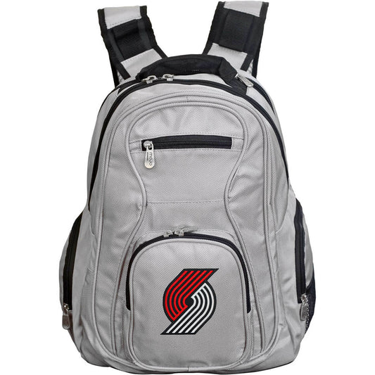 Portland Trail Blazers Laptop Backpack in Gray