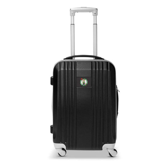 Celtics Carry On Spinner Luggage | Boston Celtics Hardcase Two-Tone Luggage Carry-on Spinner in Gray