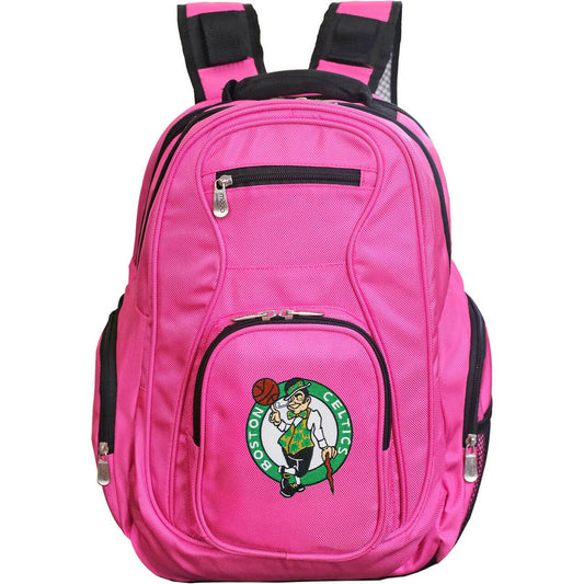 Boston Celtics Laptop Backpack Pink