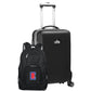 LA Clippers Deluxe 2-Piece Backpack and Carry on Set in Black