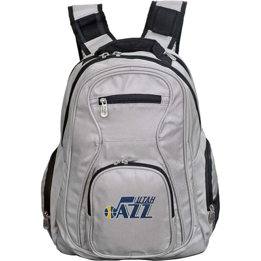 Utah Jazz Laptop Backpack in Gray