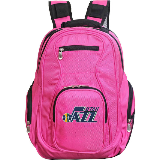 Utah Jazz Laptop Backpack Pink