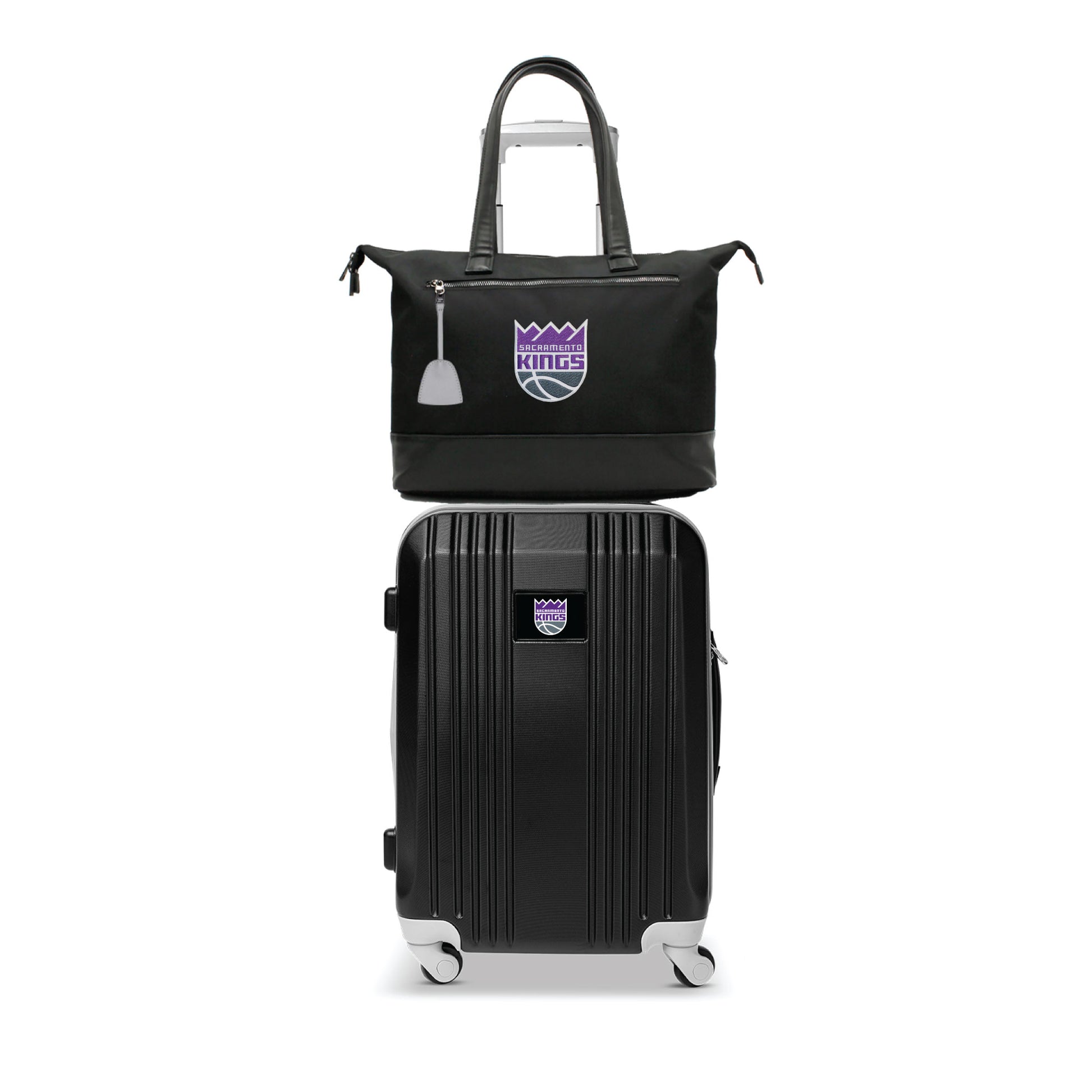 Sacramento Kings Premium Laptop Tote Bag and Luggage Set