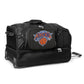 New York Knicks 27" Black Rolling Drop Bottom Duffel