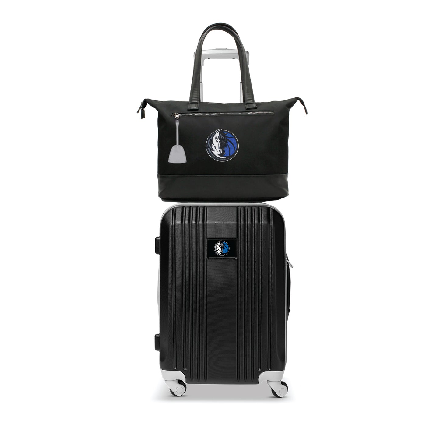 Dallas Mavericks Premium Laptop Tote Bag and Luggage Set