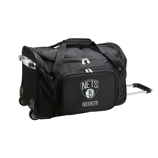 NBA Brooklyn Nets Luggage | NBA Brooklyn Nets Wheeled Carry On Luggage