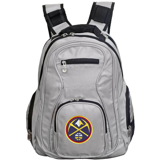 Denver Nuggets Laptop Backpack in Gray