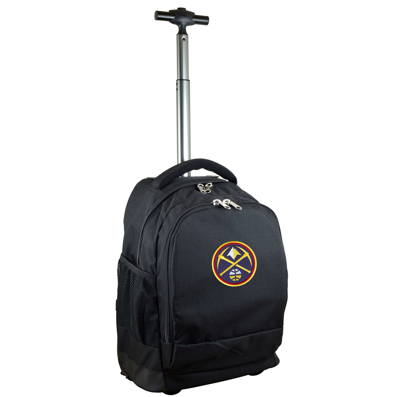 Denver Nuggets Premium Wheeled Backpack in Black