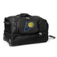 Indiana Pacers 27" Black Rolling Drop Bottom Duffel