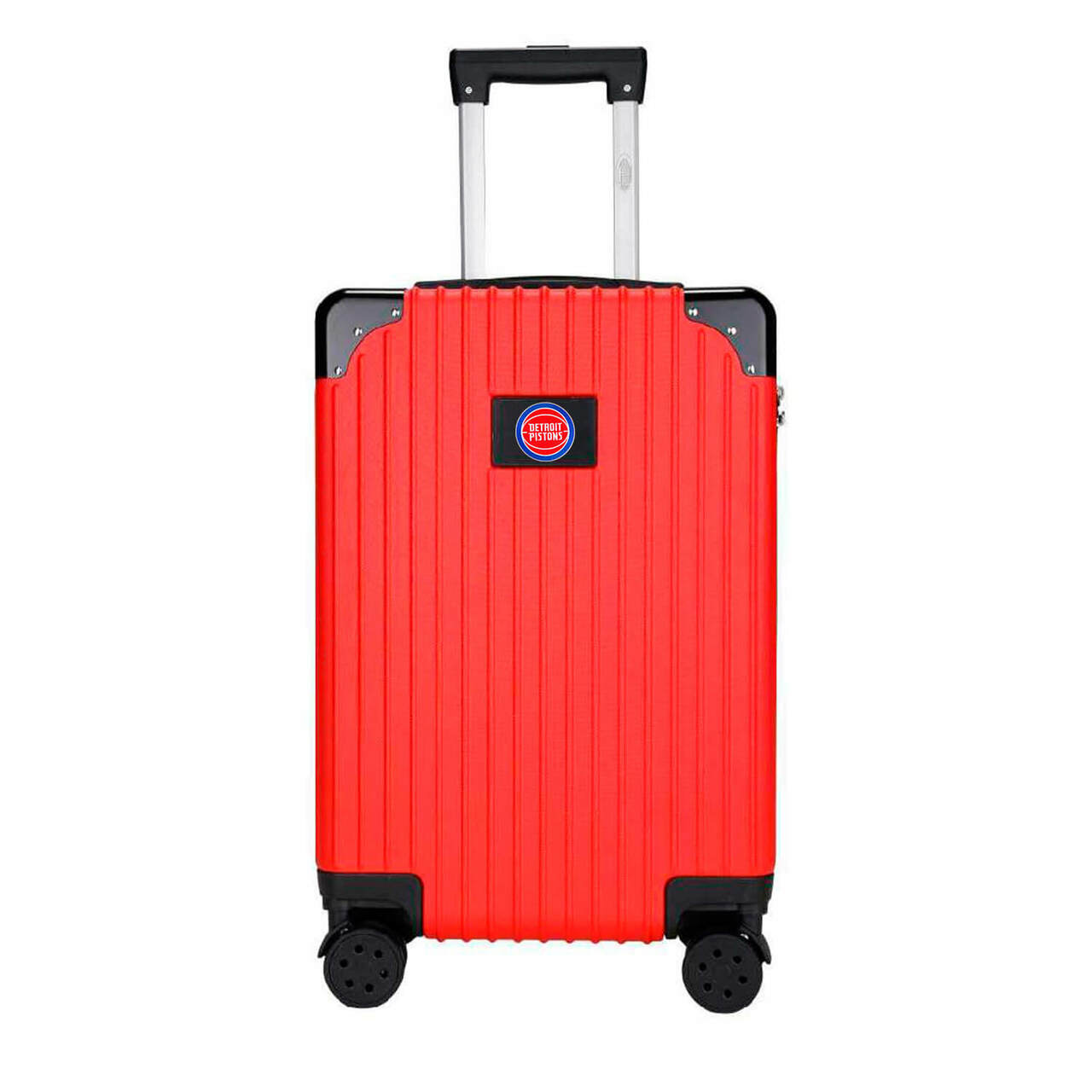 Detroit Pistons Premium 2-Toned 21" Carry-On Hardcase in RED