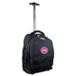 Detroit Pistons Premium Wheeled Backpack in Black