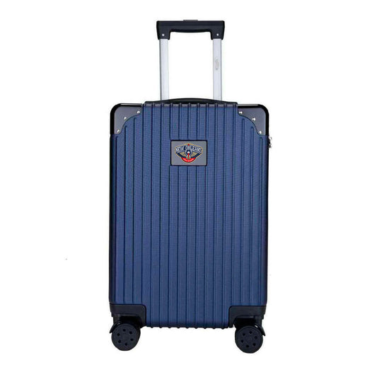 New Orleans Pelicans Premium 2-Toned 21" Carry-On Hardcase in NAVY