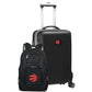 Toronto Raptors Deluxe 2-Piece Backpack and Carry on Set in Black