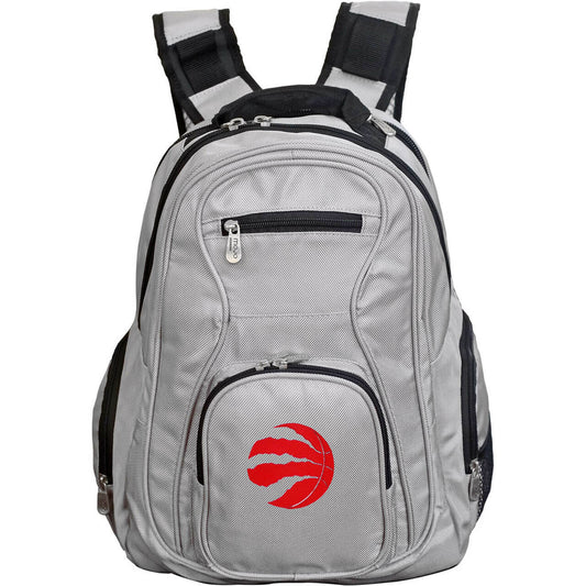 Toronto Raptors Laptop Backpack in Gray