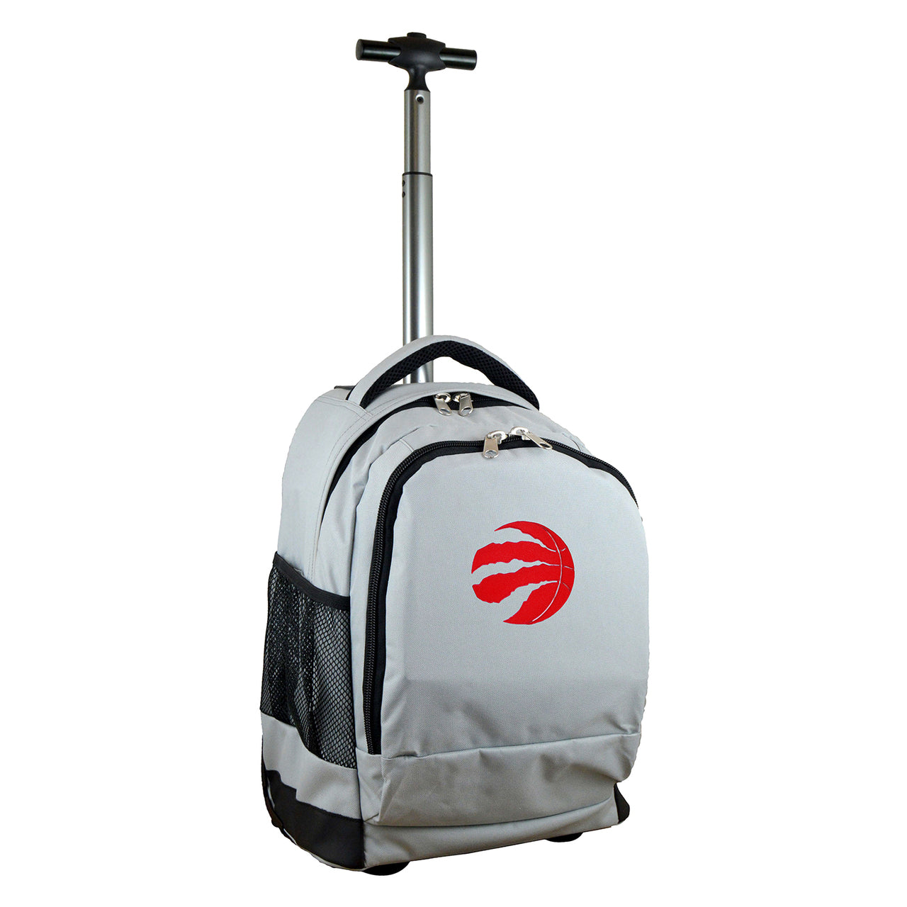 Toronto Raptors Premium Wheeled Backpack in Grey