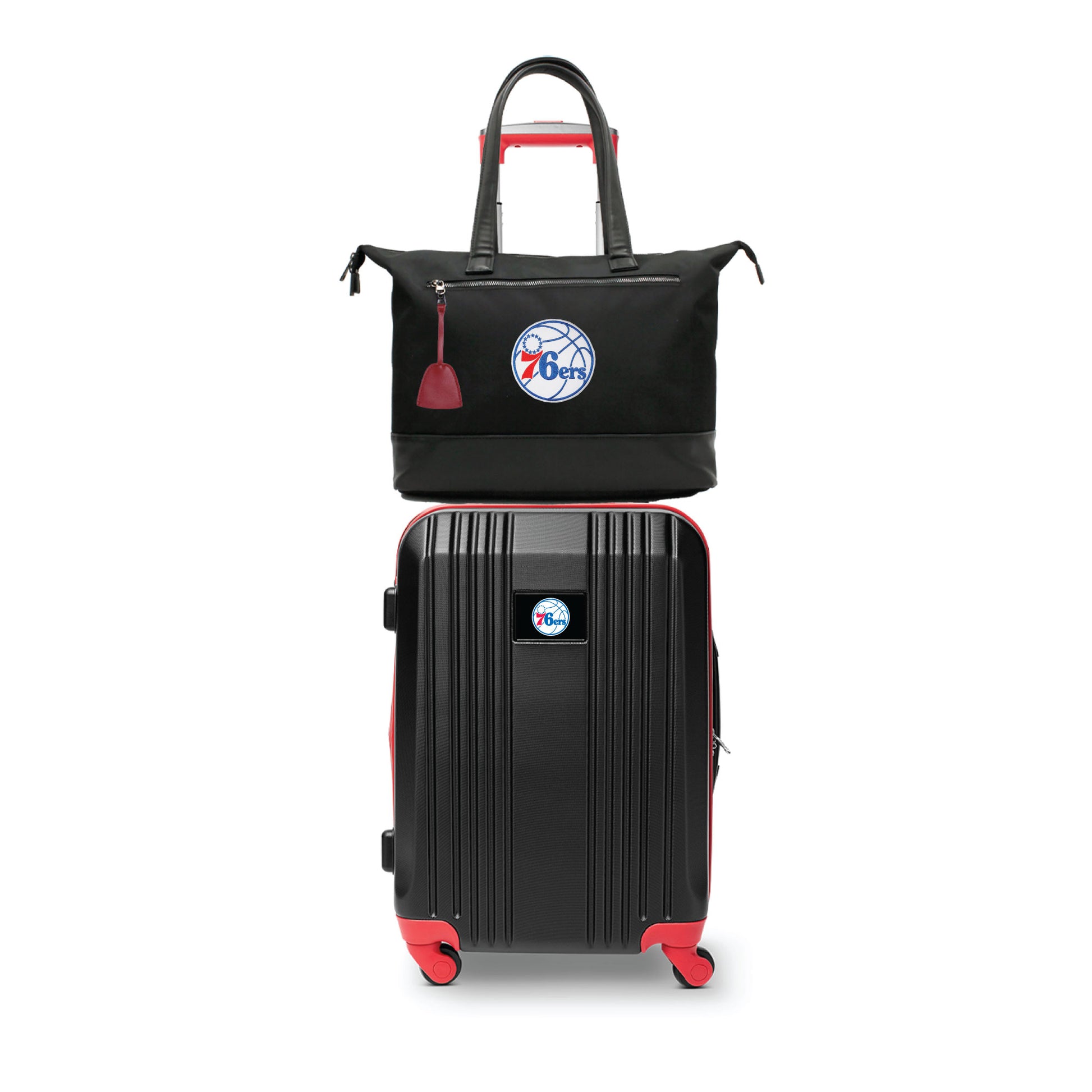 Philadelphia 76Ers Premium Laptop Tote Bag and Luggage Set