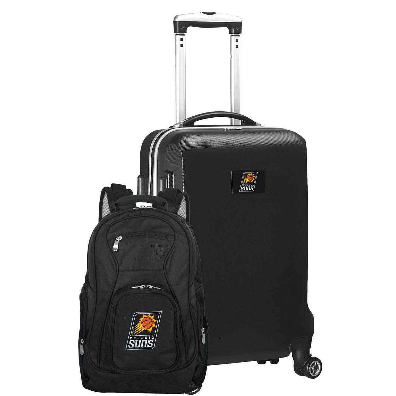 Phoenix Suns Deluxe 2-Piece Backpack and Carry on Set in Black