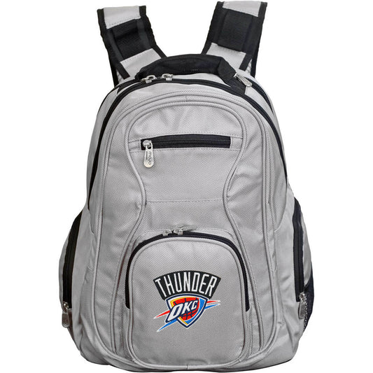 Oklahoma City Thunder Laptop Backpack in Gray