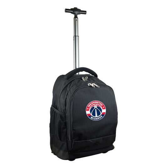 Washington Wizards Premium Wheeled Backpack in Black