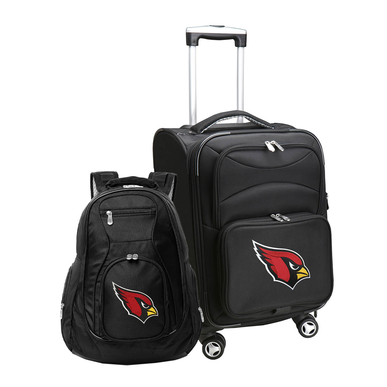 Arizona Cardinals Spinner Carry-On Luggage and Backpack Set
