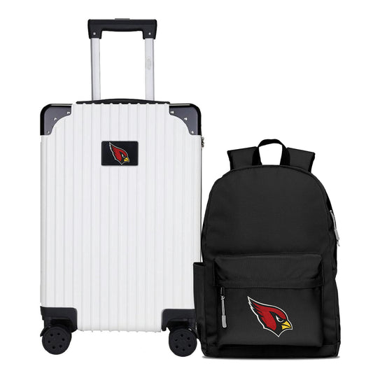 Arizona Cardinals Carry-On Hardcase Spinner Luggage and Backpack Set